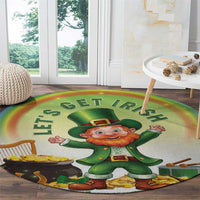 Ireland St Patricks Day Round Carpet Lets Get Irish