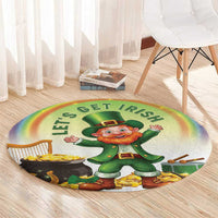 Ireland St Patricks Day Round Carpet Lets Get Irish