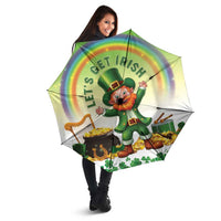Ireland St Patricks Day Umbrella Lets Get Irish