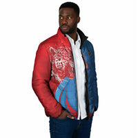 Custom Football 2026 DR Congo Leopards Padded Jacket Lightning Style