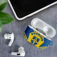 Football 2026 Sweden AirPods Case Sverige Blagult Sporty Style