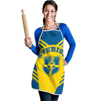 Football 2026 Sweden Apron Sverige Blagult Sporty Style