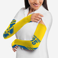 Custom Football 2026 Sweden Arm Sleeves Sverige Blagult Sporty Style