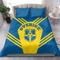 Football 2026 Sweden Bedding Set Sverige Blagult Sporty Style