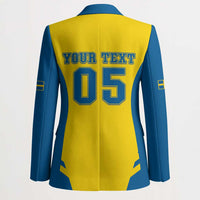 Custom Football 2026 Sweden Blazer Sverige Blagult Sporty Style