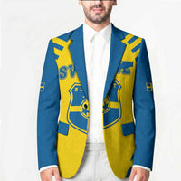 Custom Football 2026 Sweden Blazer Sverige Blagult Sporty Style