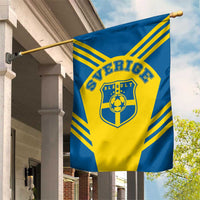 Football 2026 Sweden Garden Flag Sverige Blagult Sporty Style