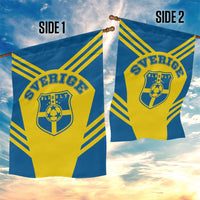 Football 2026 Sweden Garden Flag Sverige Blagult Sporty Style