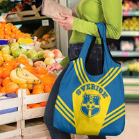 Football 2026 Sweden Grocery Bag Sverige Blagult Sporty Style