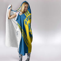 Football 2026 Sweden Hooded Blanket Sverige Blagult Sporty Style