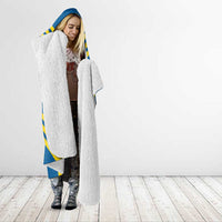 Football 2026 Sweden Hooded Blanket Sverige Blagult Sporty Style