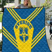 Football 2026 Sweden Quilt Sverige Blagult Sporty Style