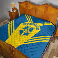 Football 2026 Sweden Quilt Sverige Blagult Sporty Style
