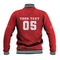 Custom Football 2026 Turkey Baseball Jacket Crescent-Stars Simple Style