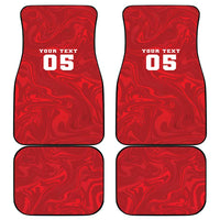 Custom Football 2026 Turkey Car Mats Crescent-Stars Simple Style