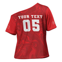 Custom Football 2026 Turkey Cross Shoulder Shirt Crescent-Stars Simple Style