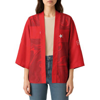Custom Football 2026 Turkey Kimono Crescent-Stars Simple Style