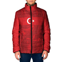 Custom Football 2026 Turkey Padded Jacket Crescent-Stars Simple Style