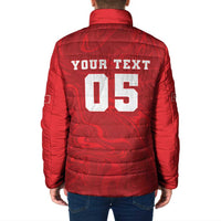 Custom Football 2026 Turkey Padded Jacket Crescent-Stars Simple Style