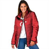 Custom Football 2026 Turkey Padded Jacket Crescent-Stars Simple Style