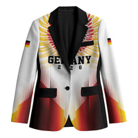 Custom Germany Football 2026 Blazer Deutschland Eagle Wings Special Style