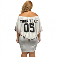 Custom Germany Football 2026 Off Shoulder Short Dress Deutschland Eagle Wings Special Style