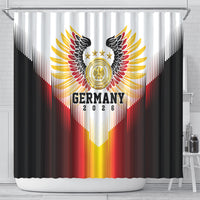 Germany Football 2026 Shower Curtain Deutschland Eagle Wings Special Style