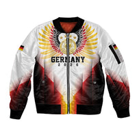 Custom Germany Football 2026 Sleeve Zip Bomber Jacket Deutschland Eagle Wings Special Style
