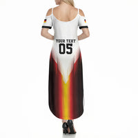 Custom Germany Football 2026 Summer Maxi Dress Deutschland Eagle Wings Special Style