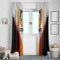 Germany Football 2026 Window Curtain Deutschland Eagle Wings Special Style
