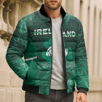 Custom Ireland Rugby 2026 Bomber Puffer Jacket Unique Style