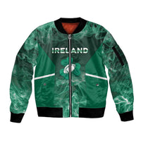 Custom Ireland Rugby 2026 Sleeve Zip Bomber Jacket Unique Style