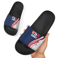 USA Rugby 2026 Slide Sandals Sporty Style