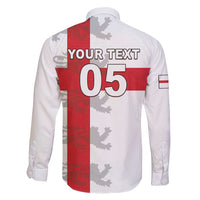 Custom England Rugby Family Matching Summer Maxi Dress and Hawaiian Shirt Vintage Style