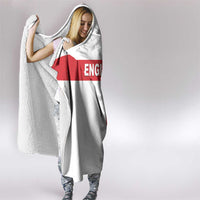England Rugby Hooded Blanket Vintage Style