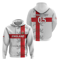 Custom England Rugby Hoodie Vintage Style