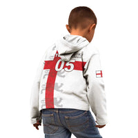 Custom England Rugby Kid Hoodie Vintage Style