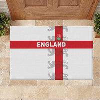 England Rugby Rubber Doormat Vintage Style