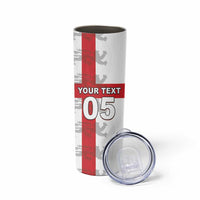 Custom England Rugby Skinny Tumbler Vintage Style