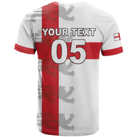 Custom England Rugby T Shirt Vintage Style