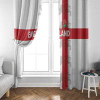 England Rugby Window Curtain Vintage Style