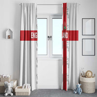 England Rugby Window Curtain Vintage Style