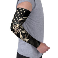 Personalized America 250th Anniversary Arm Sleeves Abraham Lincoln Playing Guitar 4th July