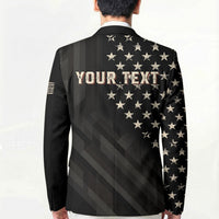 Personalized America 250th Anniversary Blazer Abraham Lincoln Playing Guitar 4th July
