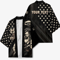 Personalized America 250th Anniversary Kimono Abraham Lincoln Playing Guitar 4th July