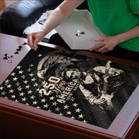 America 250th Anniversary Puzzle Abraham Lincoln Playing Guitar 4th July