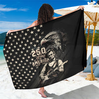 America 250th Anniversary Sarong Abraham Lincoln Playing Guitar 4th July