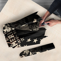 America 250th Anniversary Umbrella Abraham Lincoln Playing Guitar 4th July