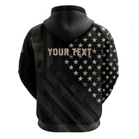 Personalized America 250th Anniversary Zip Hoodie Abraham Lincoln Playing Guitar 4th July