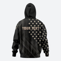 Personalized America 250th Anniversary Zip Hoodie Abraham Lincoln Playing Guitar 4th July